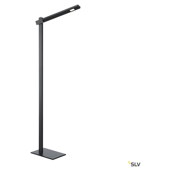 Mecanica plus, lampadaire intérieur, noir, led, 7w, 2700k-6500k