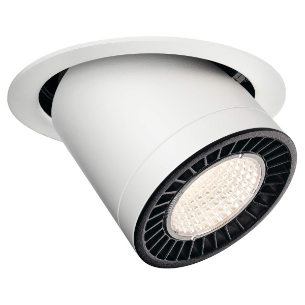 Supros, encastré de plafond intérieur, move, blanc, led, 31w, 3000k, irc90