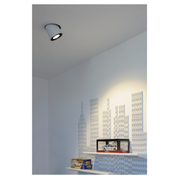 Supros, encastré de plafond intérieur, move, blanc, led, 31w, 3000k, irc90