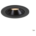 Numinos® gimble l, encastré de plafond intérieur, 20°, noir, led, 25,4w, 2700k