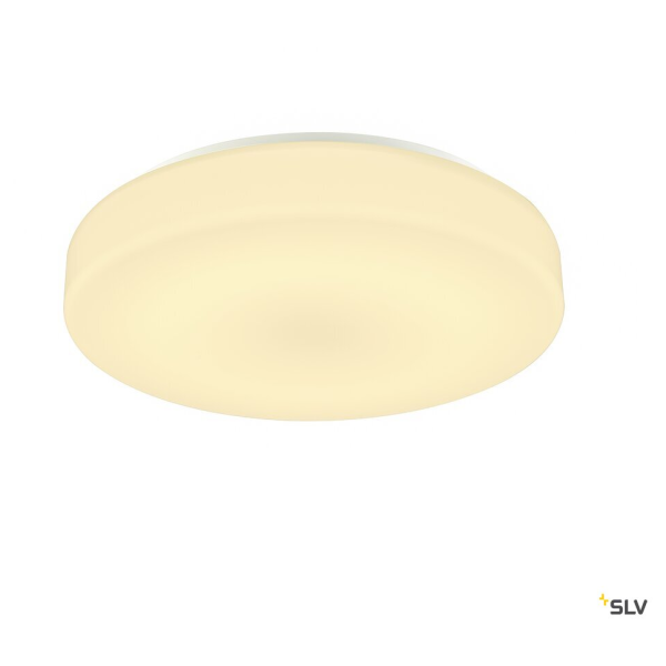 Lipsy® 40, applique et plafonnier intérieur, drum, blanc, led, 18w, 3000k/4000k, ip44