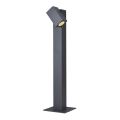 Theo pathlight, borne extérieure, simple, anthracite, gu10, 7w max, ip44