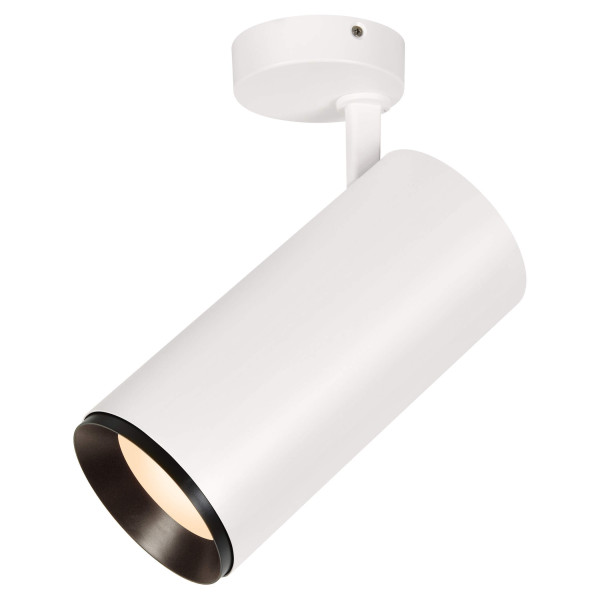 Numinos® xl, plafonnier intérieur, orientable, 60°, blanc/noir, led, 36w, 3000k, variable