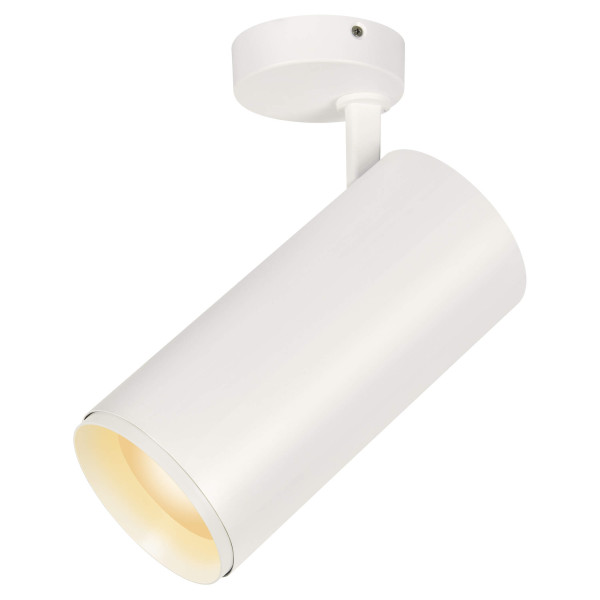 Numinos® xl, plafonnier intérieur, orientable, 60°, blanc/noir, led, 36w, 3000k, variable