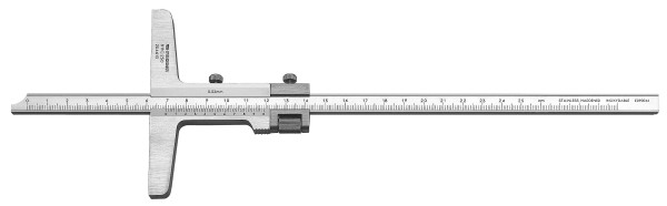 Jauge de profondeur au 1/50 de mm capacité de 250 mm