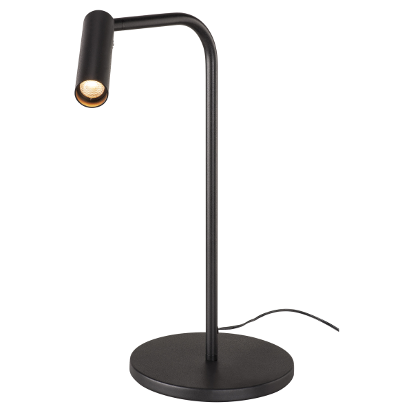 Karpo, lampe à poser intérieure, noir, led, 6,5w, 3000k