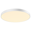 Medo 90 corona, plafonnier intérieur, rond, blanc, led, 78w, 3000k/4000k, variable triac