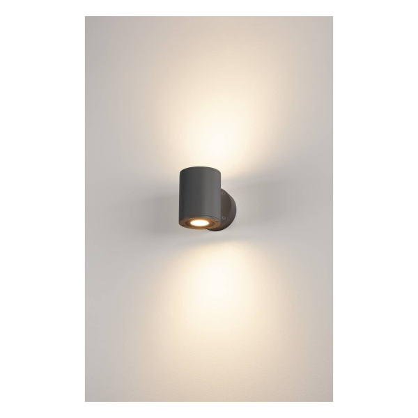 Sitra up/down, applique extérieure, anthracite, led, 17w, 3000k, ip44