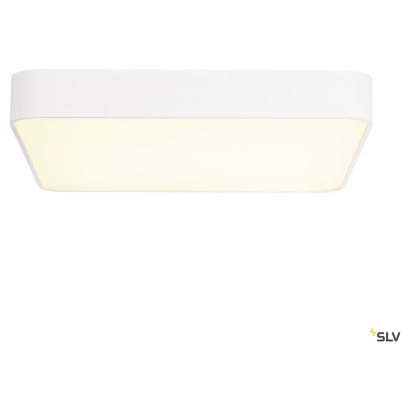 Medo 60, plafonnier intérieur, carré, blanc, led, 39w, 3000k, variable dali