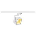 Euro cube spot. blanc. led 3000k. 60°. irc 90. adaptateur 3 all inclus