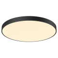 Medo 90 corona, plafonnier intérieur, rond, noir, led, 78w, 3000k/4000k, variable dali