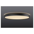 Medo 90 corona, plafonnier intérieur, rond, noir, led, 78w, 3000k/4000k, variable dali