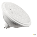 Slv valeto®, système de gestion d'éclairage, intérieur, source led qpar111, 25°, gu10, 9,5w, 2200-6700k, rgbw