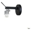 Fenda, applique intérieure, base, noir, e27, 40w max, orientable, sans abat-jour