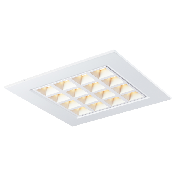 Pavano, encastré de plafond intérieur, 600x600mm, ugr<19, led, 25w, 3000k