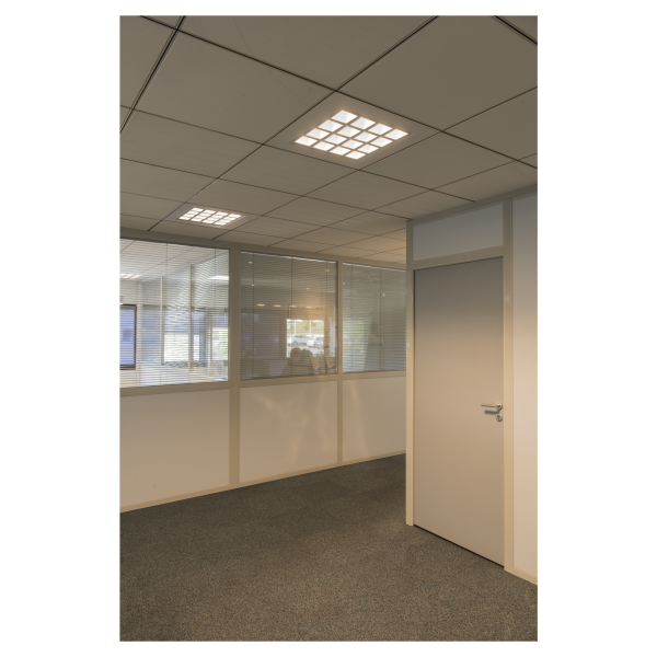 Pavano, encastré de plafond intérieur, 600x600mm, ugr<19, led, 25w, 3000k