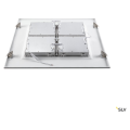 Pavano, encastré de plafond intérieur, 600x600mm, ugr<19, led, 25w, 3000k