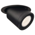 Supros, encastré de plafond intérieur, move, noir, led, 36w, 3000k, irc90