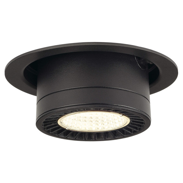 Supros, encastré de plafond intérieur, move, noir, led, 31w, 4000k, irc90