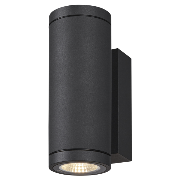 Enola, applique extérieure, rond, s, anthracite, led, 7w, 3000k/4000k, ip65, up/down