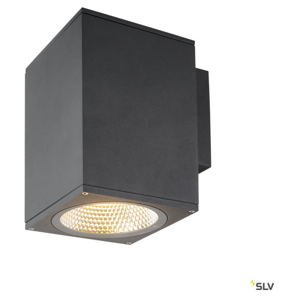 Enola, applique extérieure, carré, l, anthracite, led, 35w, 3000k/4000k, ip65