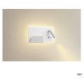 Somnila spot, applique intérieure, liseuse, version gauche, blanc, led, 13w, 3000k, avec port usb