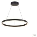 One 60, suspension intérieure, up/down, noir, led, 25w, 3000/4000k, interrupteur cct, variable dali