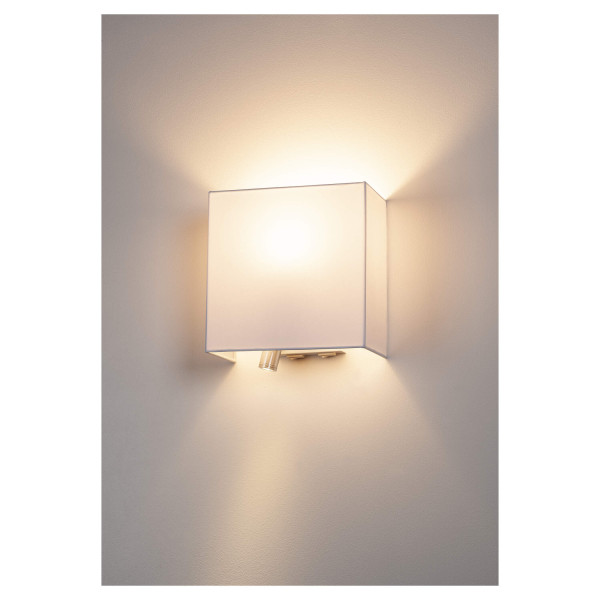 ACCANTO LEDSPOT, APPLIQUE BEIGE, E27, LED BLANC CHAUD