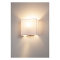 ACCANTO LEDSPOT, APPLIQUE BEIGE, E27, LED BLANC CHAUD