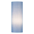 SLV by Declic FENDA, abat-jour cylindrique, Ø 15cm, bleu, textile