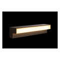 L-line out 60, borne extérieure, anthracite, led, 11,5w, 3000/4000k, interrupteur cct, ip65