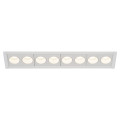 Milandos 8, encastré de plafond intérieur, blanc, led, 16w, 3000k