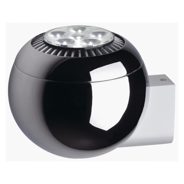 LIGHT EYE BALL, APPLIQUE 75W max. GU10, CHROME/BLANC