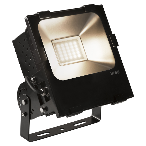 SLV by Declic DISOS LED, projecteur extérieur, noir, LED 100W 3000K, IP65