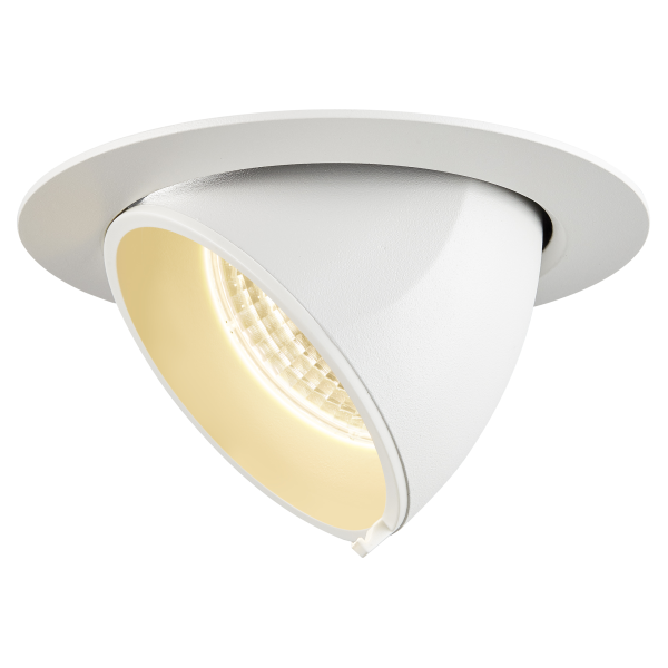 Gimble in 100, encastré de plafond intérieur, blanc mat, led, 13w, 3000k