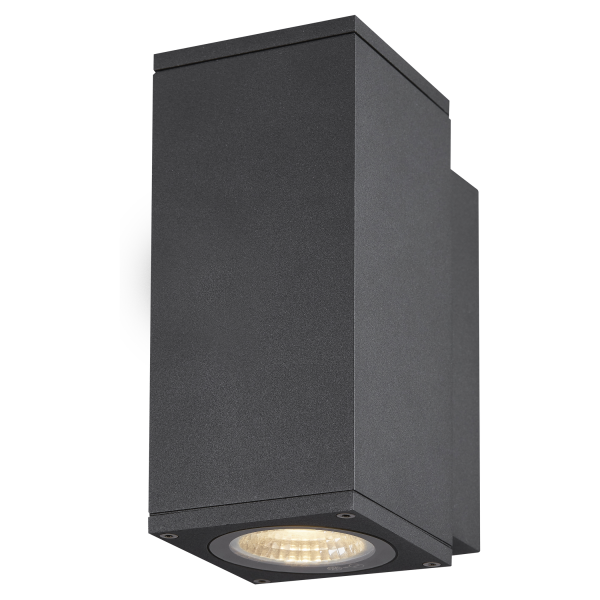 Enola, applique extérieure, carré, s, anthracite, led, 6w, 3000k/4000k, ip65