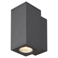 Enola, applique extérieure, carré, s, anthracite, led, 6w, 3000k/4000k, ip65