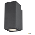 Enola, applique extérieure, carré, s, anthracite, led, 6w, 3000k/4000k, ip65