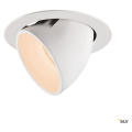 Numinos® gimble xl, encastré de plafond intérieur, 40°, blanc, led, 37,4w, 2700k