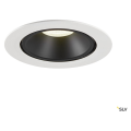 Numinos® gimble xl, encastré de plafond intérieur, 40°, blanc/noir, led, 37,4w, 4000k