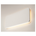 SLV by Declic PLASTRA, applique, rectangulaire, 60x30cm, plâtre blanc, LED 19W 3000K