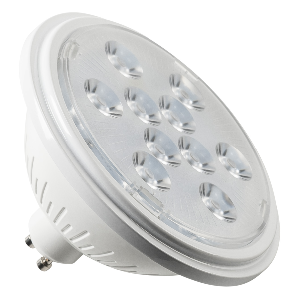 Source led qpar111, gu10, 7w, 3000k, blanc