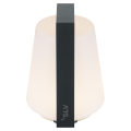 Degano 18, luminaire mobile sans fil, gris anthracite ral7016, ip44