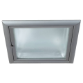 QUOR 52 ENCASTRE, GRIS ARGENT, POUR LAMPE 4 BROCHES