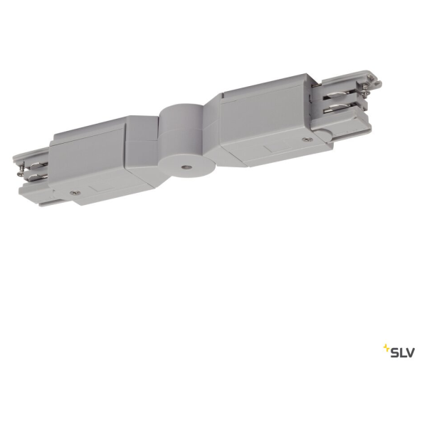 SLV by Declic S-TRACK, connecteur d'angle, gris argent