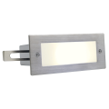 BRICK LED 16 INOX, LED BLANC CHAUD