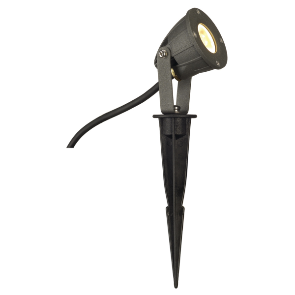 Nautilus piquet led compact. anthracite. 230v. 3.3w. 3000k. ip44