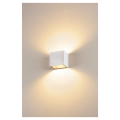 Sitra cube, applique extérieure, blanc, led, 10w, 3000k, ip44