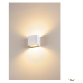 Sitra cube, applique extérieure, blanc, led, 10w, 3000k, ip44