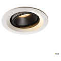 Numinos, encastré de plafond intérieur, 20°, blanc/noir, led, 2700k, orientable